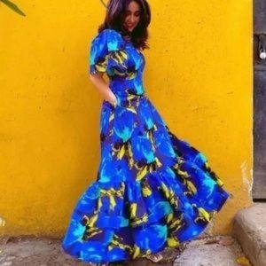 Limited Edition ChristopherJohnRogers Blue Dress